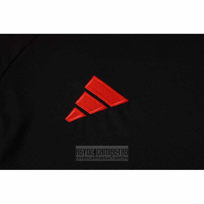 Chandal del SC Internacional Manga Corta 2024-2025 Negro - Pantalon Corto